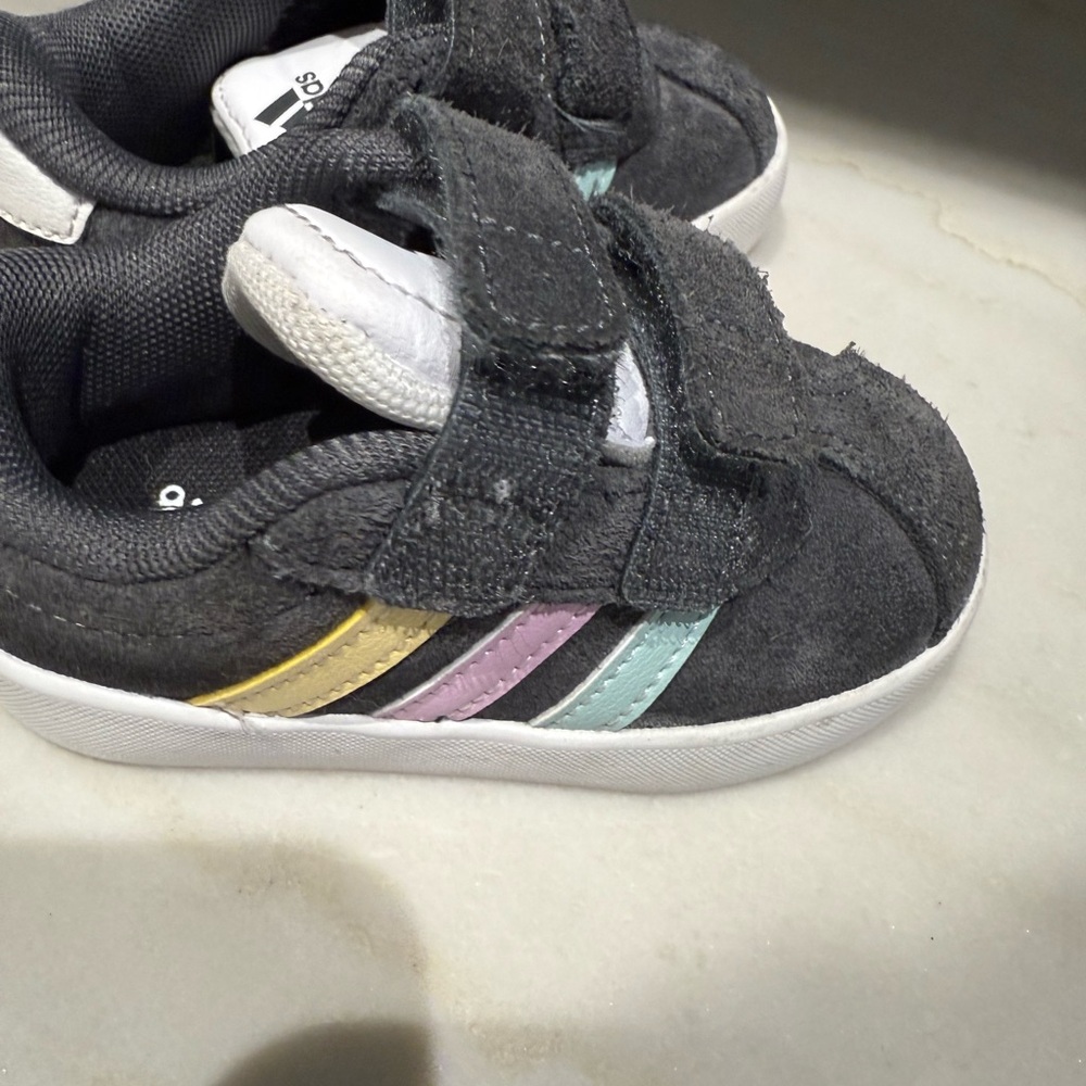 Adidas toddler girl sneakers size 5